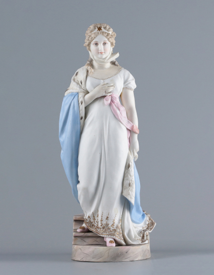 Скульптура Девушка в горностае - фото - 3