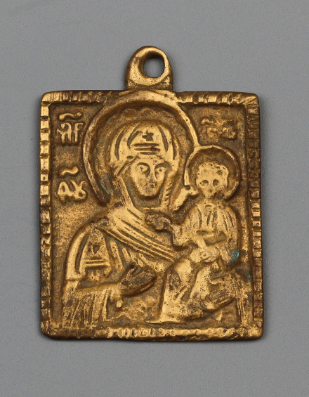 Икона нательная Богородица Одигитрия - фото - 2