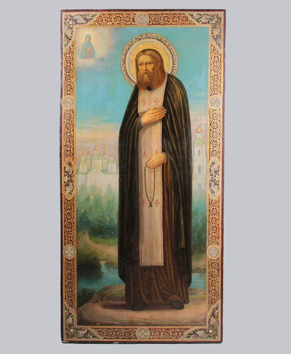Икона Святой Серафим Саровский 0042-24