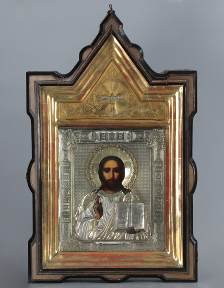 Икона Господь Вседержитель 1887 г., Москва - фото - 5
