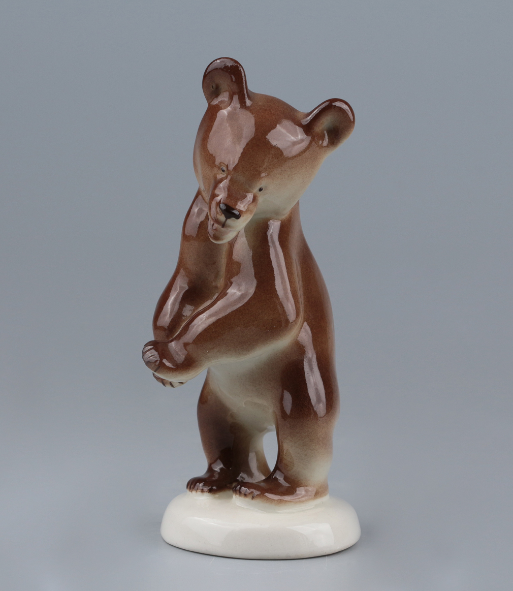 Скульптура Медведь стоящий - фото - 2