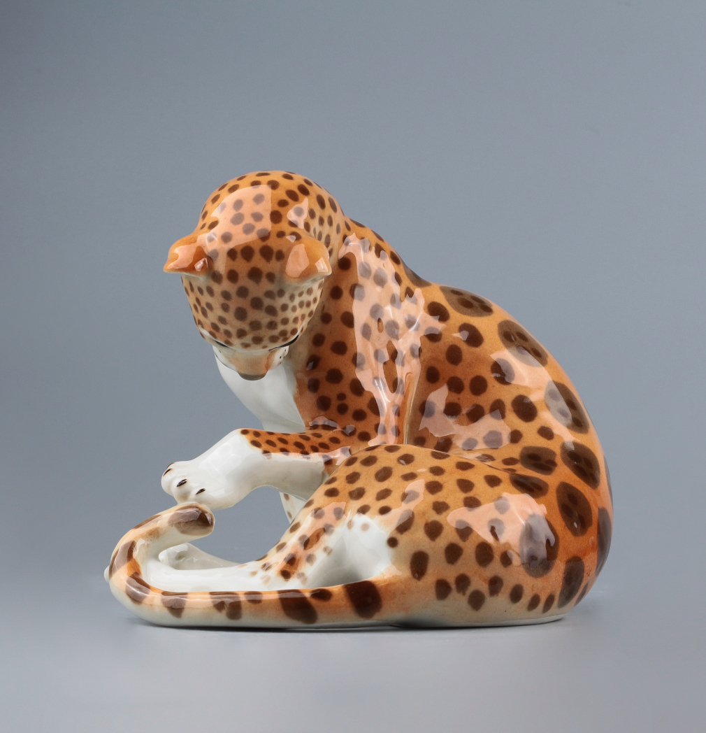 Скульптура Леопард большой - фото - 2