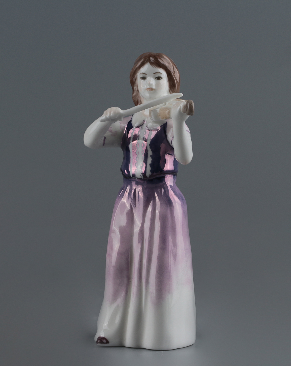 Скульптура Юная скрипачка. Иван Бычков - фото - 2