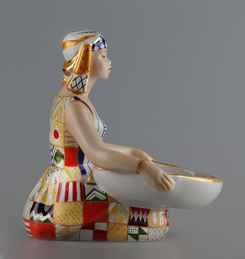 Ваза для фруктов Негритянка 00838