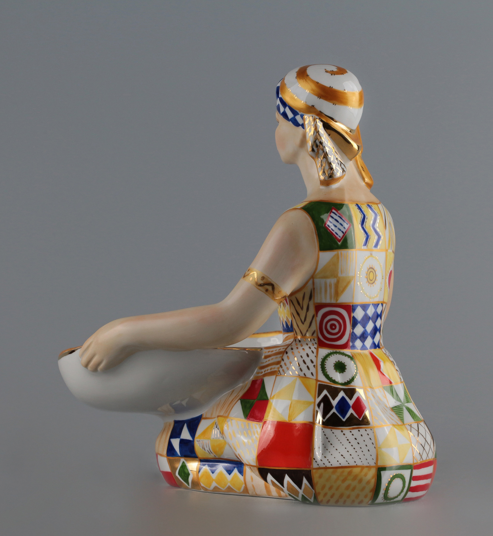 Ваза для фруктов Негритянка 00838