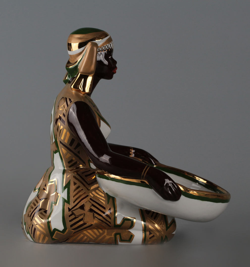 Ваза для фруктов Негритянка  00837