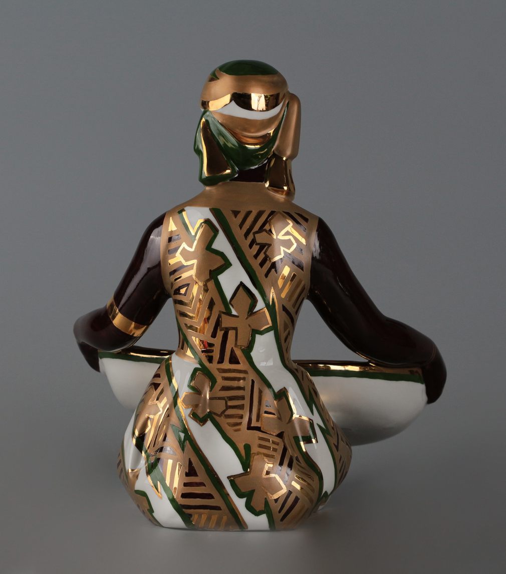 Ваза для фруктов Негритянка  00837