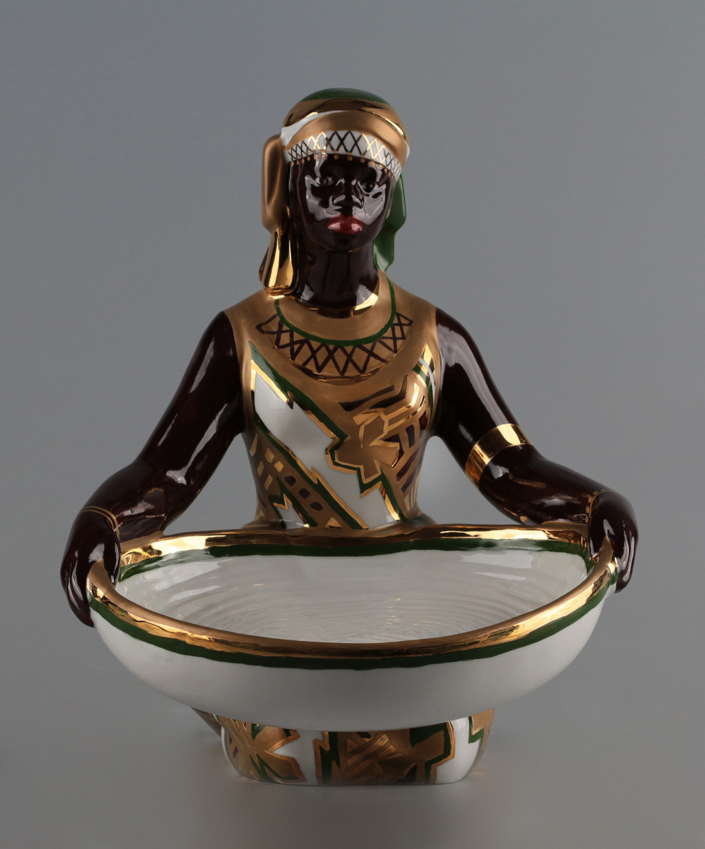 Ваза для фруктов Негритянка  - фото - 3