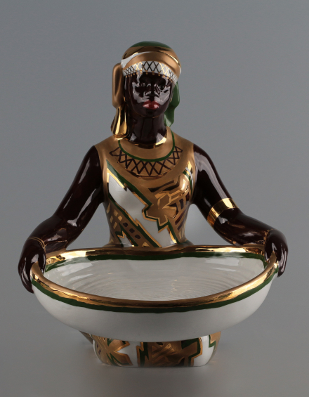 Ваза для фруктов Негритянка  - фото - 3