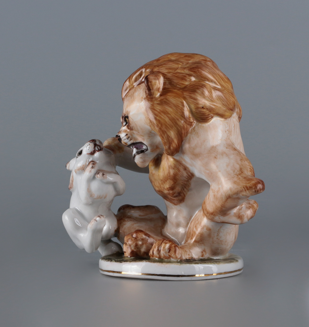 Скульптура Заяц во хмелю 00907