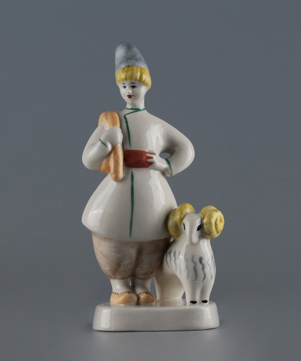 Скульптура Мальчик-пастушок - фото - 2