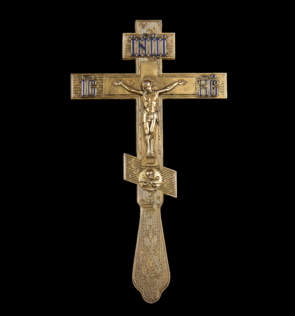 Крест напрестольный Распятие Христово - фото - 2