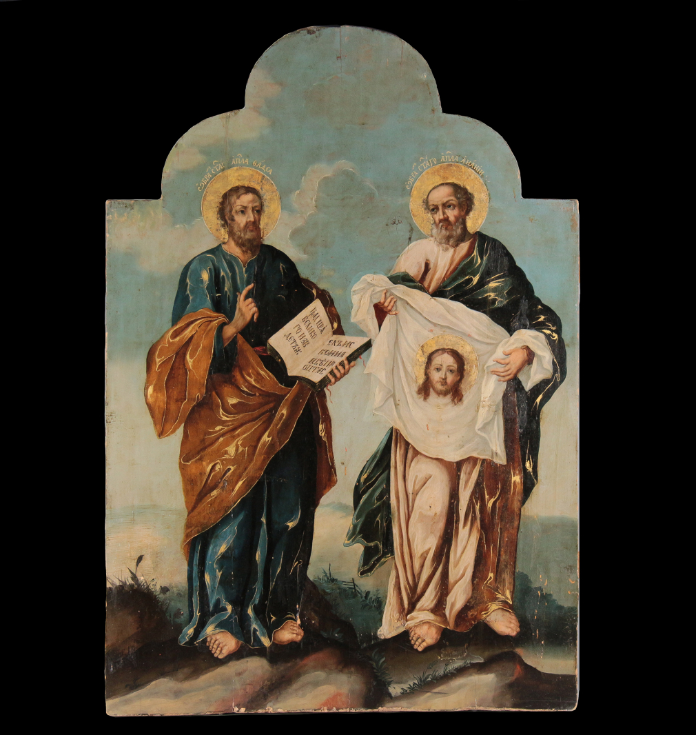 Икона Святые апостолы Фаддей и Анания Дамасский - фото - 1