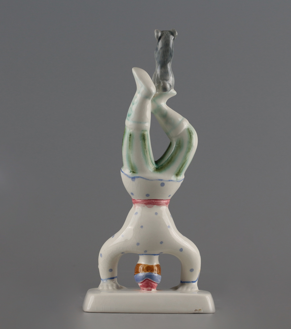 Скульптура Скоморох с собачкой 00436-24