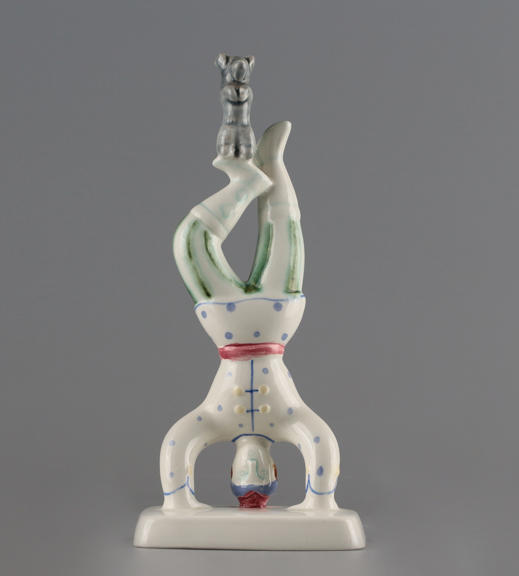 Скульптура Скоморох с собачкой - фото - 2