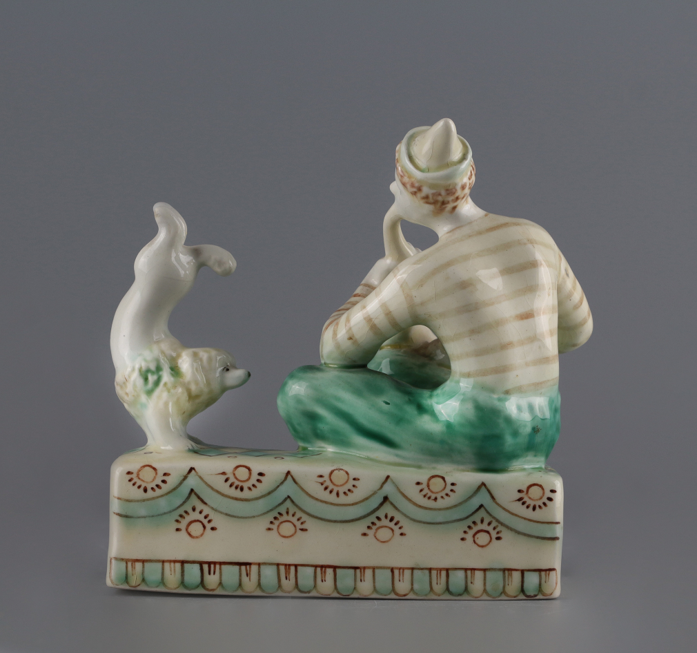 Статуэтка Цирковое представление/ Клоун с собакой 00435-24