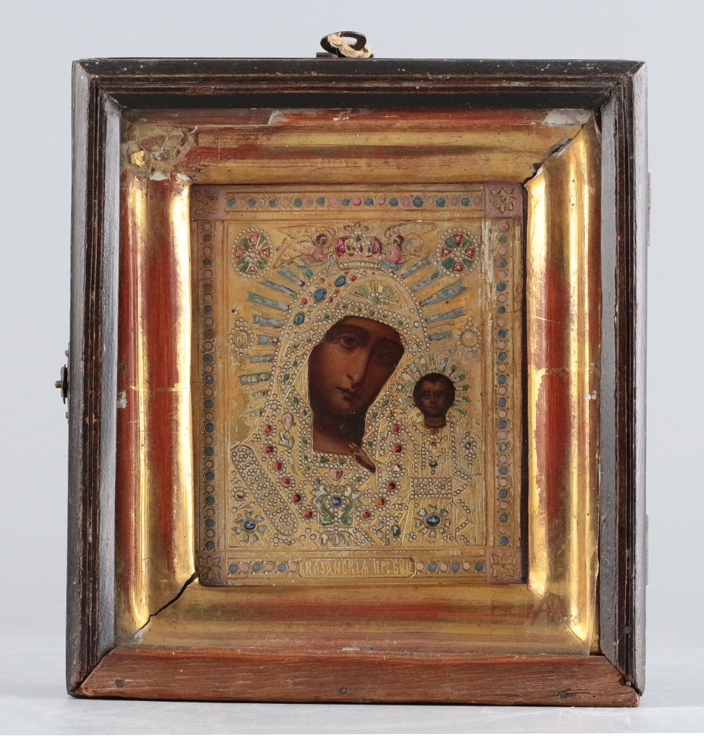 Икона Богородица Казанская - фото - 3