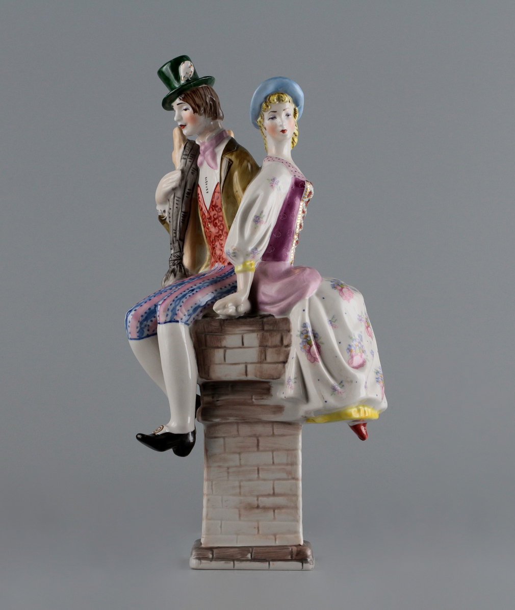 Скульптура Пастушка и трубочист по сказке Г.-Х. Андерсена - фото - 2