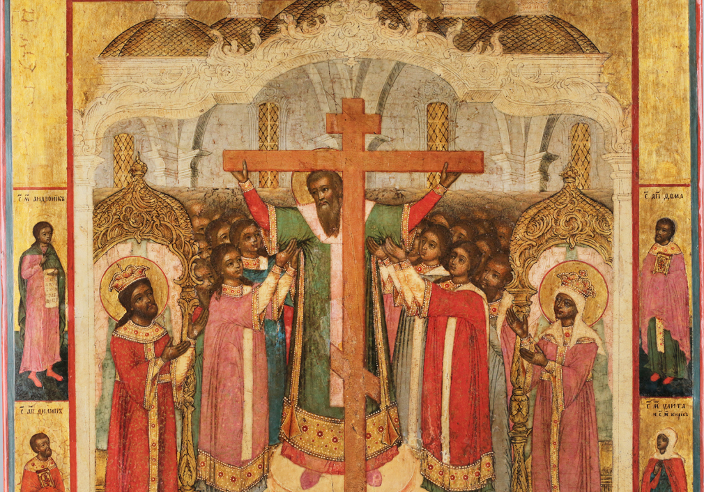 Икона Воздвижение Креста Господня 00466-24