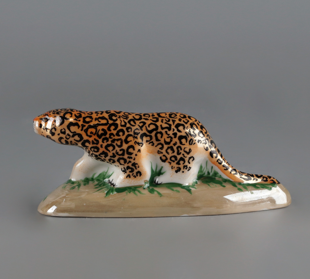 Скульптура Дымчатый леопард  00495-24