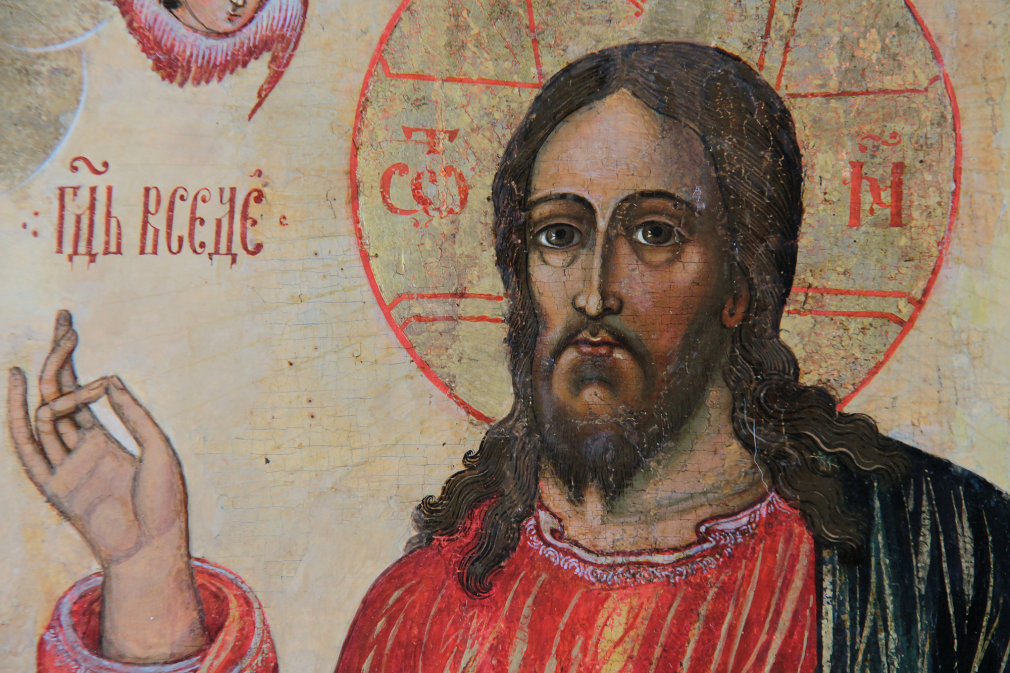 Икона Господь Вседержитель 0035-25