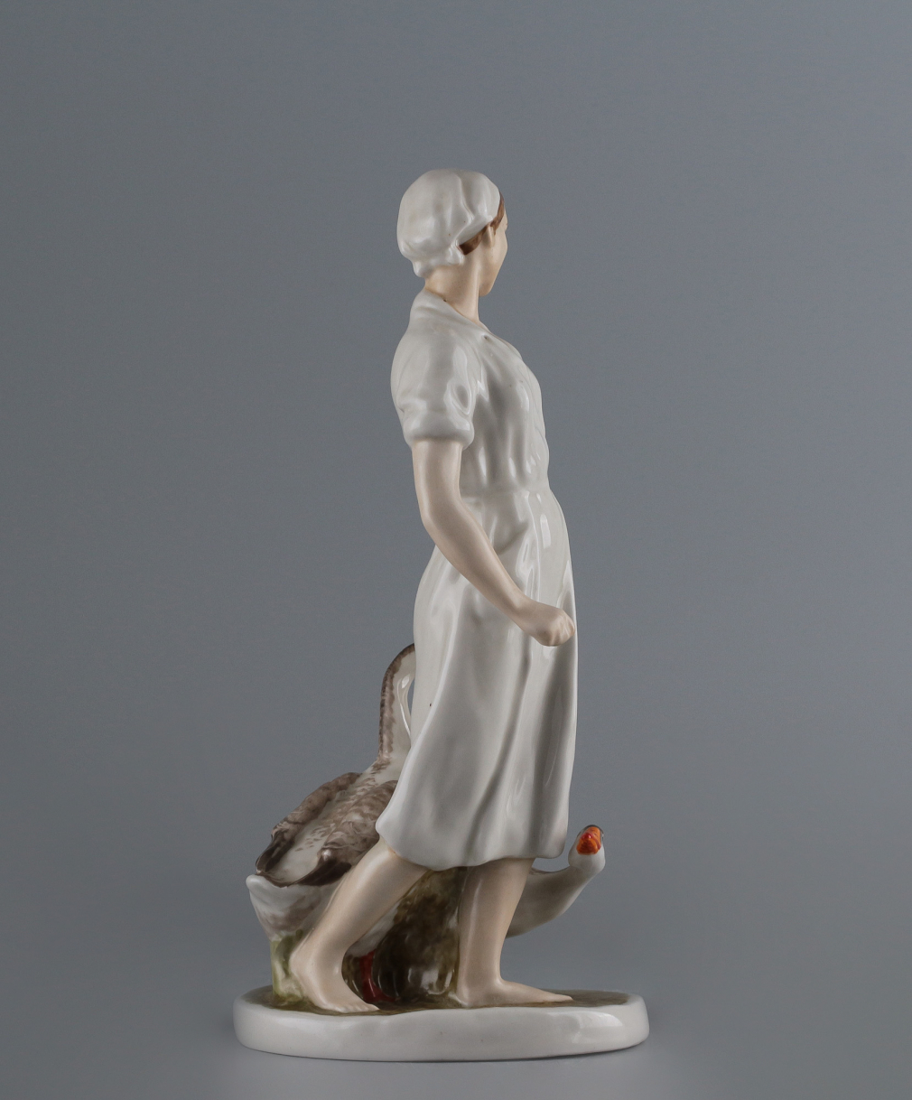 Скульптура Гуси 20007