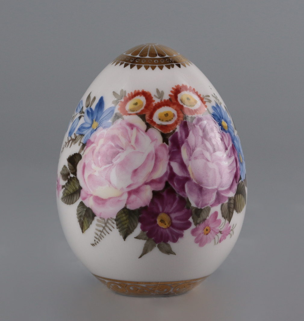 Яйцо пасхальное с цветами - фото - 3