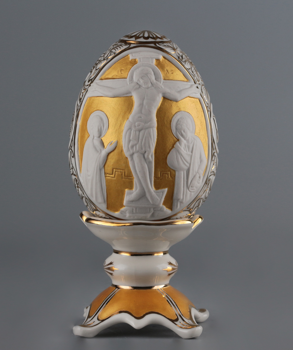 Яйцо пасхальное Распятие и  Воскресение Господне 20001