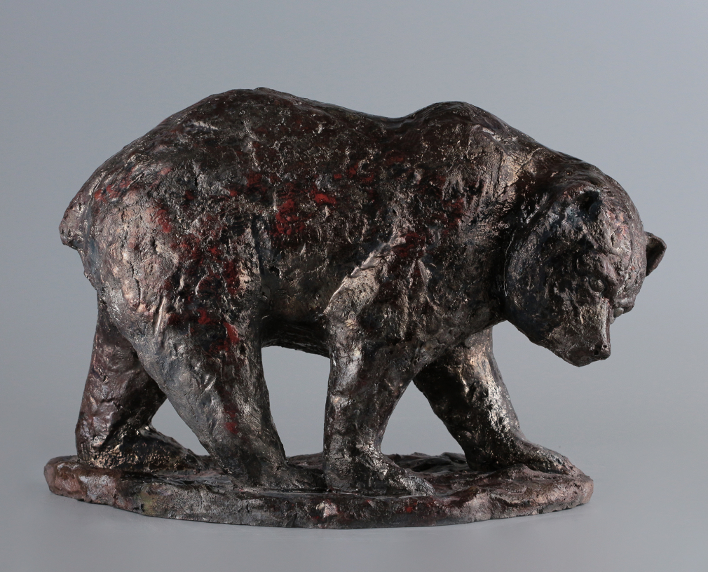 Скульптура Бурый медведь - фото - 2