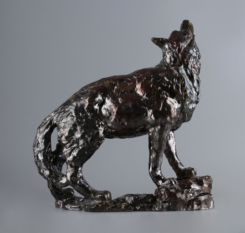 Скульптура Волк 00017В