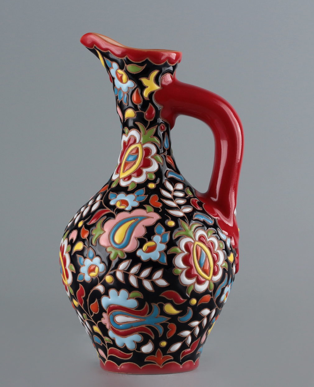 Кувшин с растительным орнаментом - фото - 2