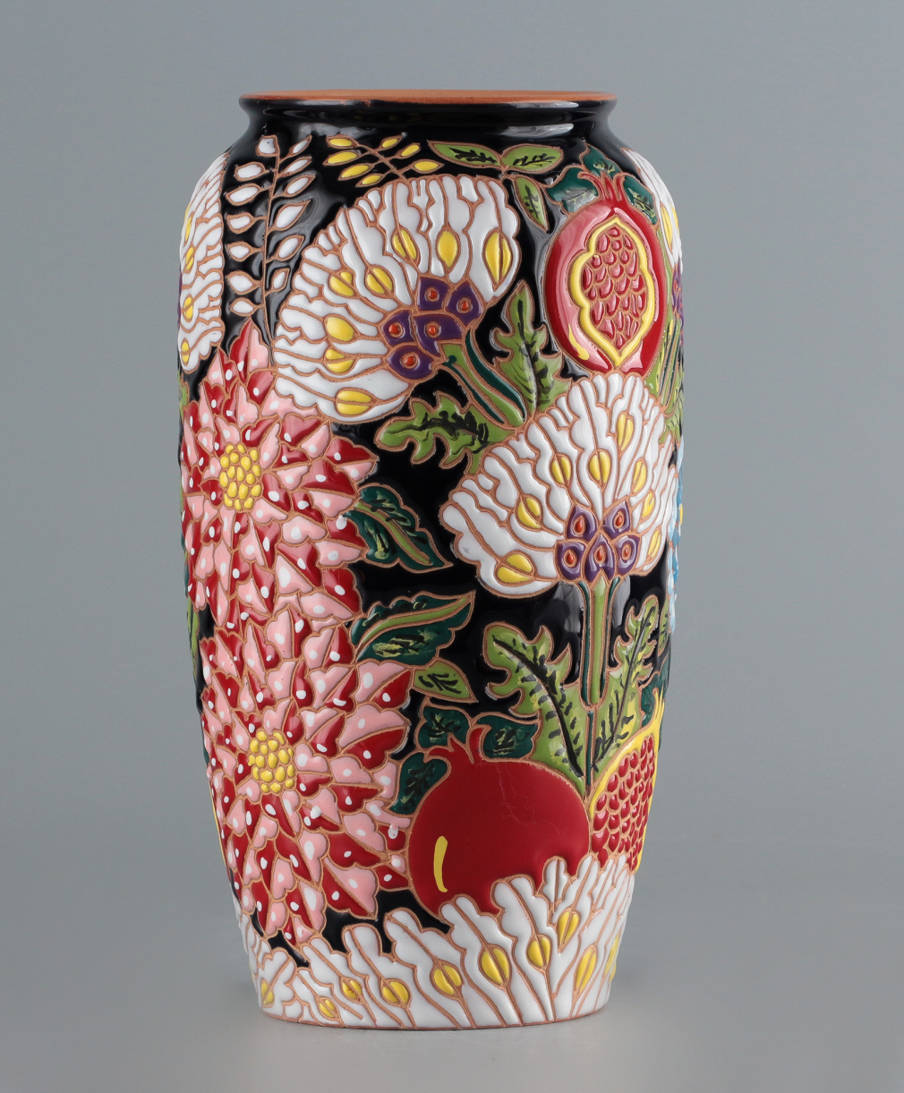 Ваза с растительный орнаментом/ 1 - фото - 2