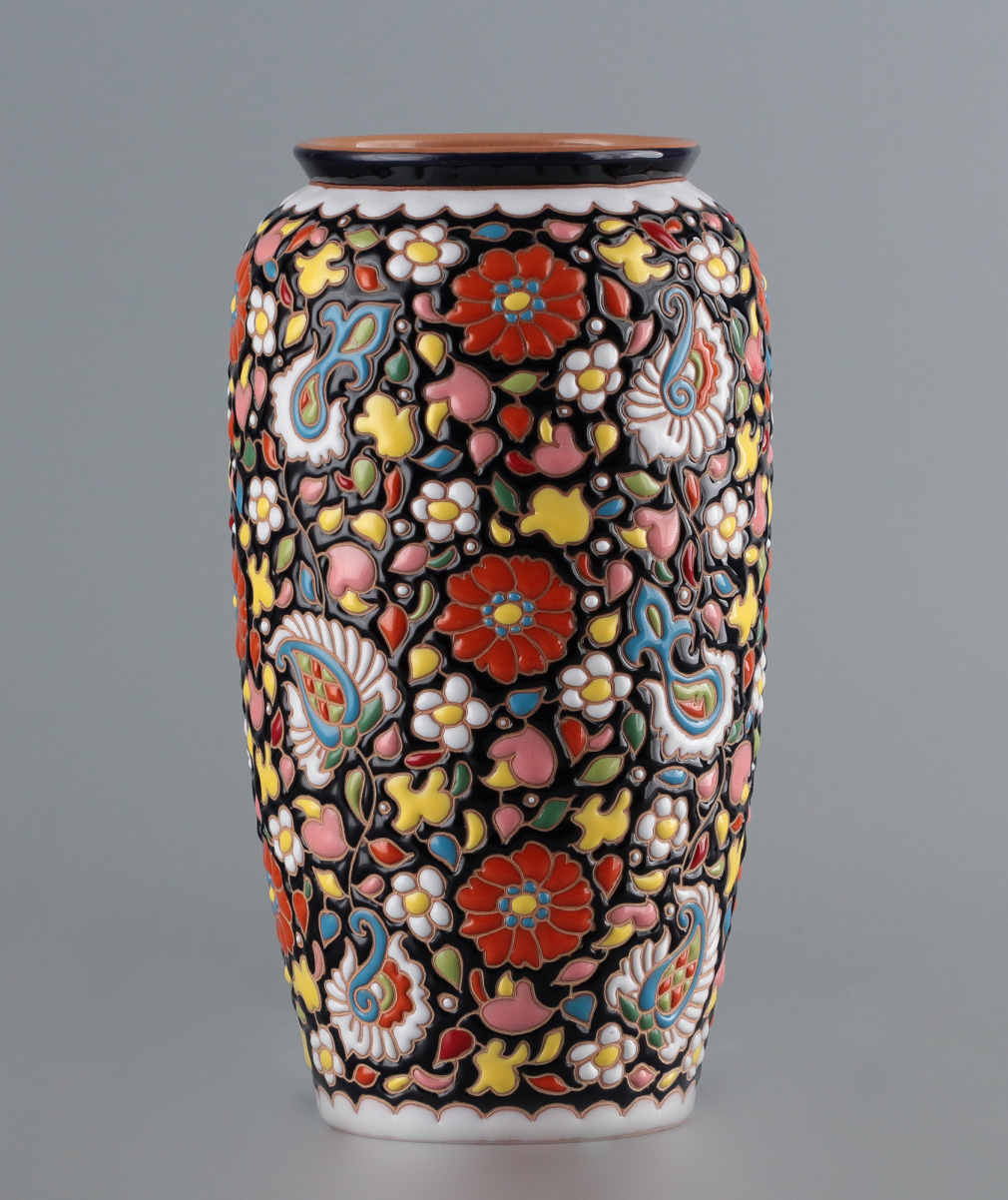 Ваза с растительный орнаментом/ 4 КК-01