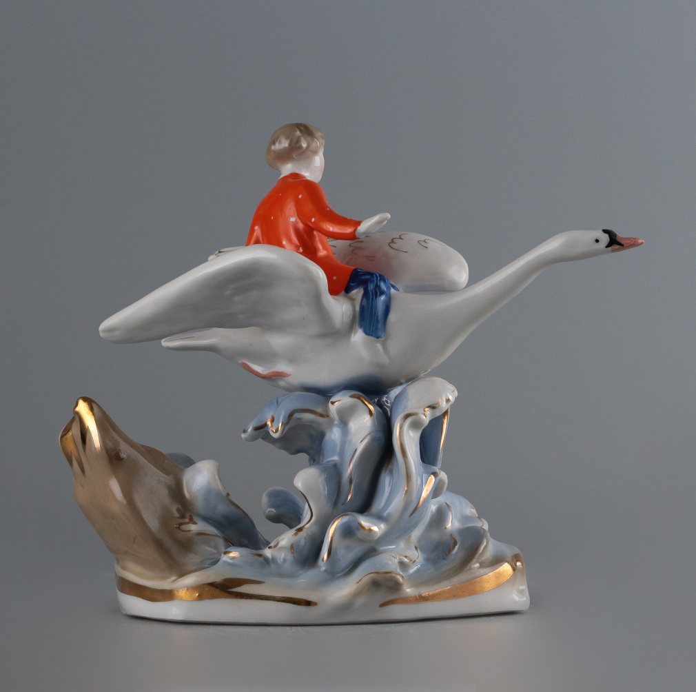 Скульптура Гуси-Лебеди 0069-25