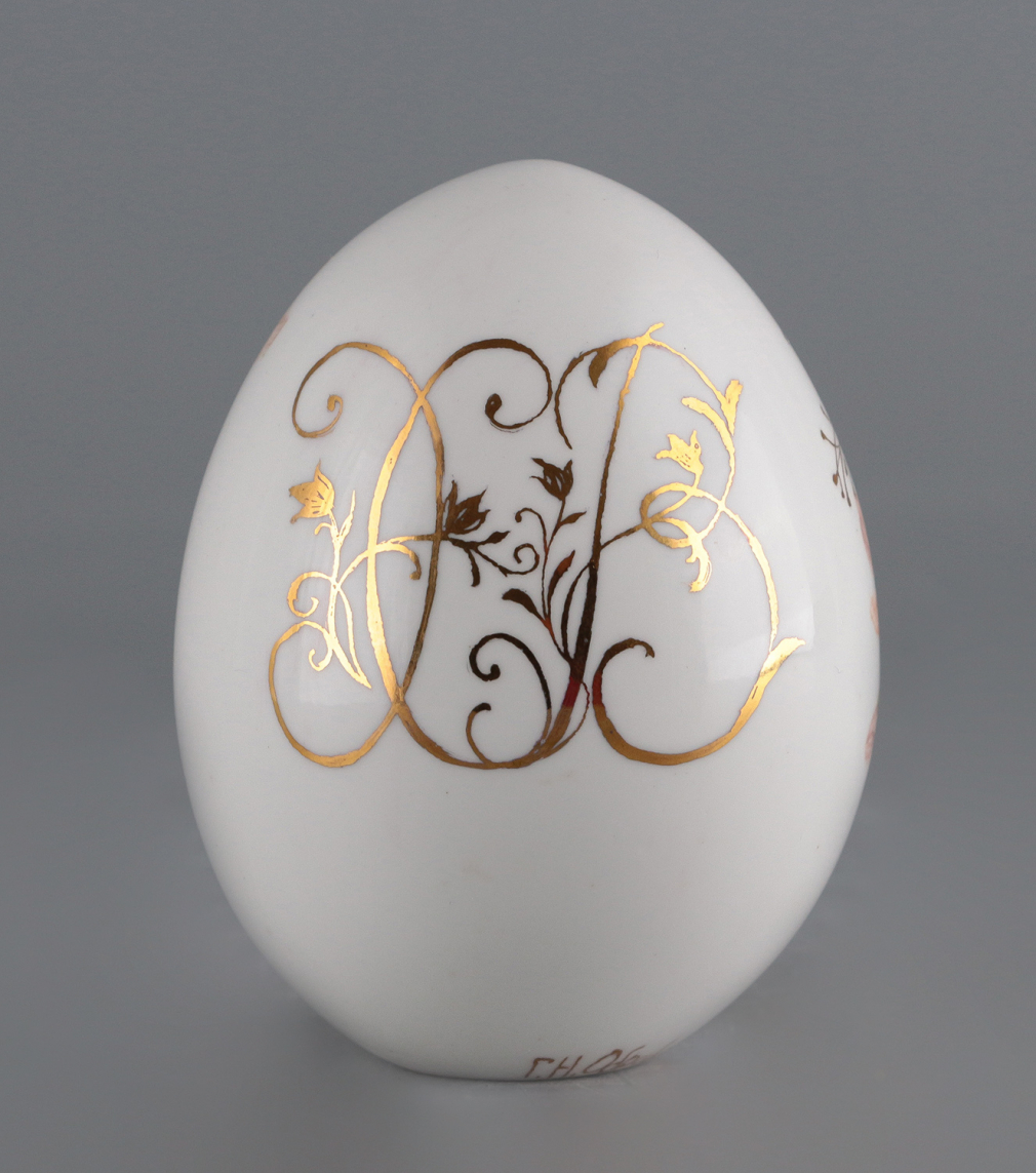 Яйцо с птичкой среднее/1 30096-24