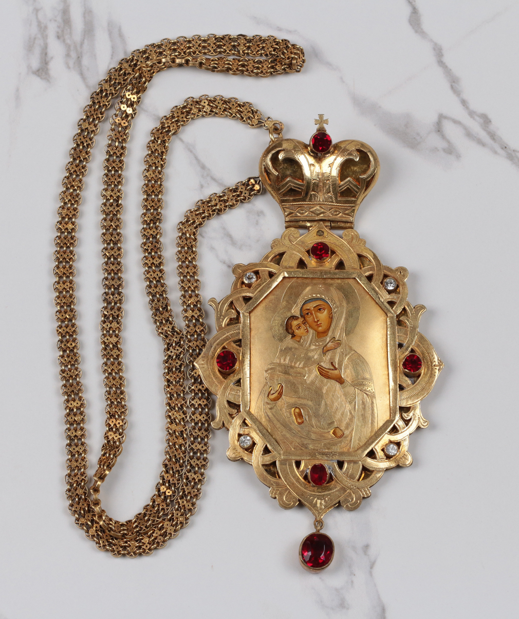 Панагия Богородица Владимирская - фото - 4