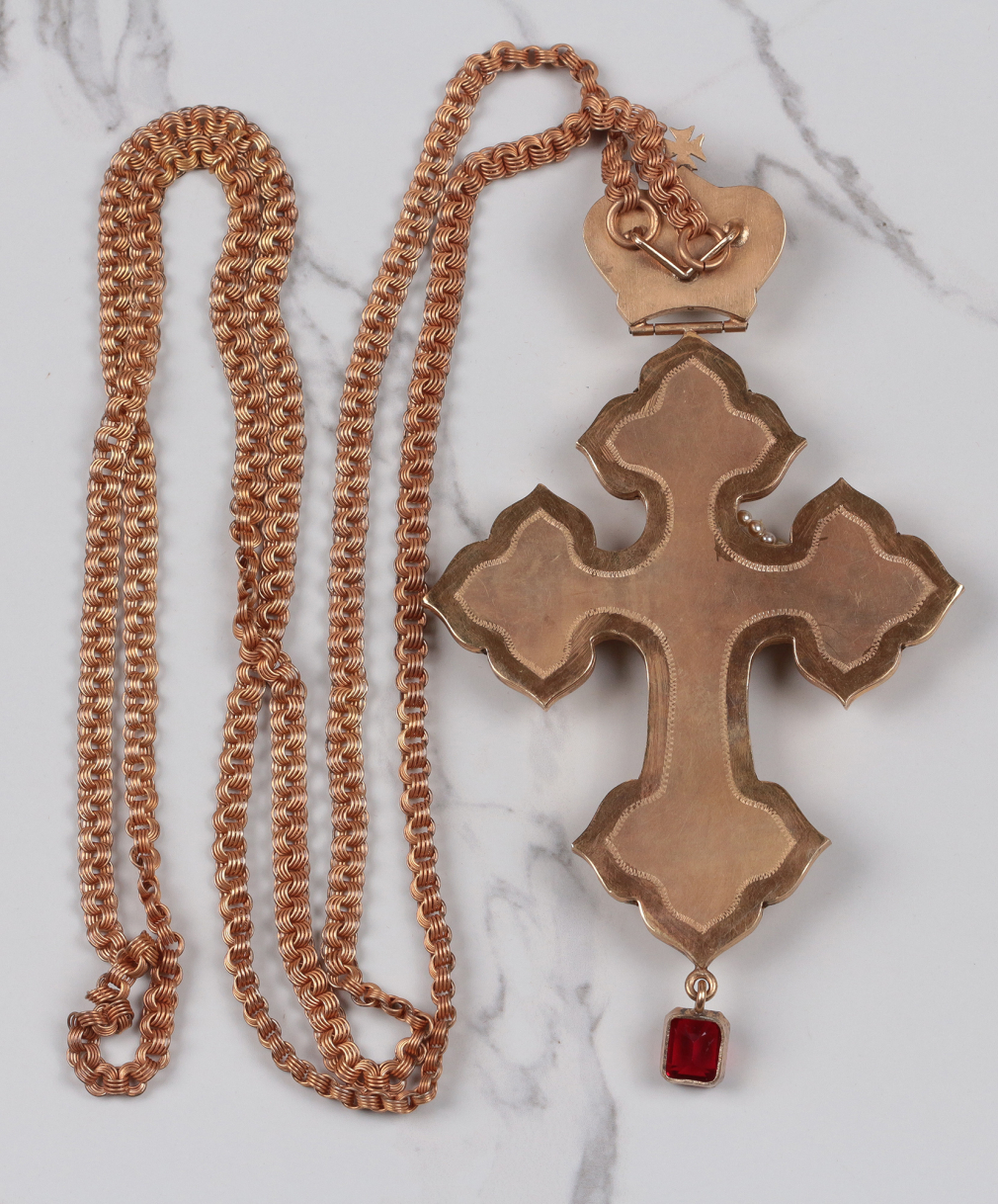 Крест наперсный 00111-25