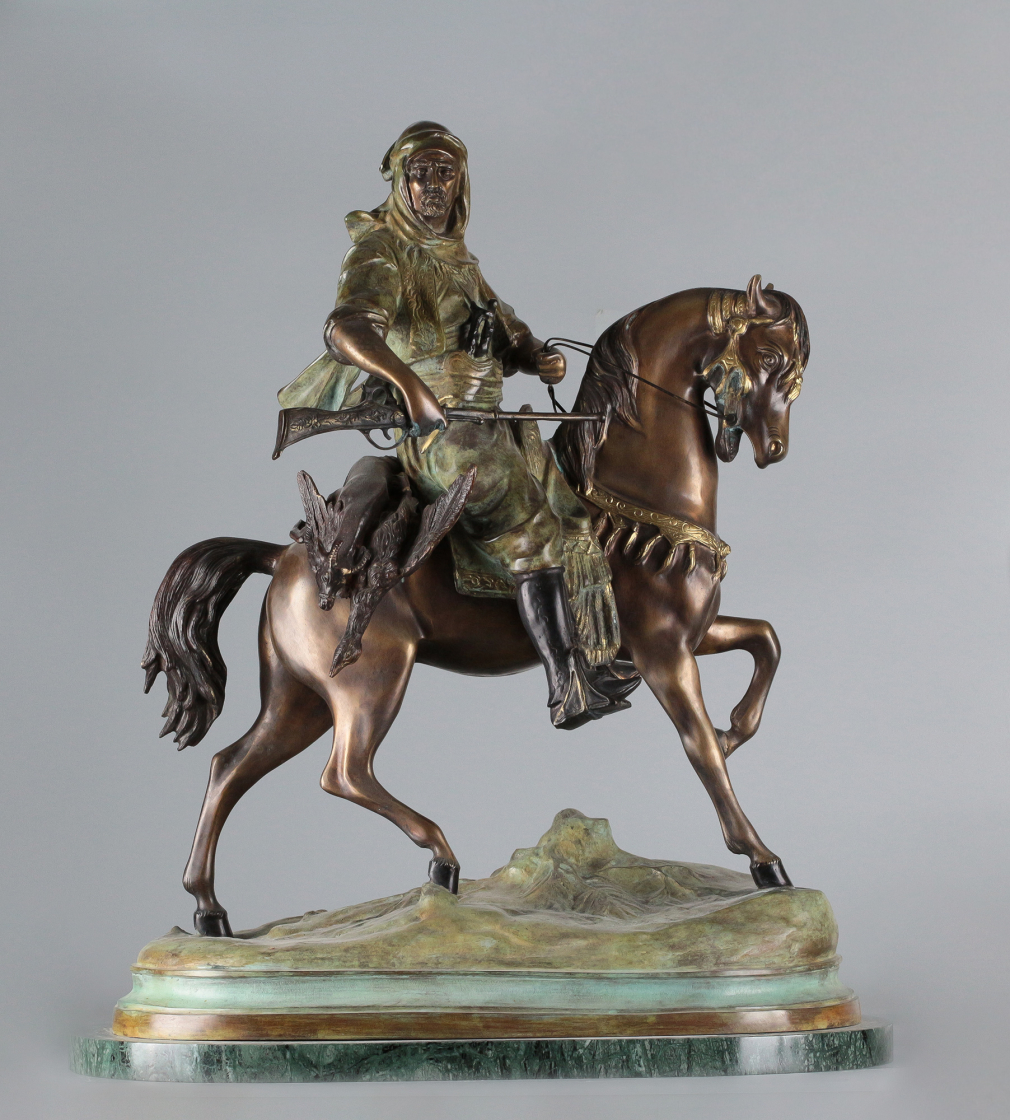 Скульптура Араб на коне - фото - 2