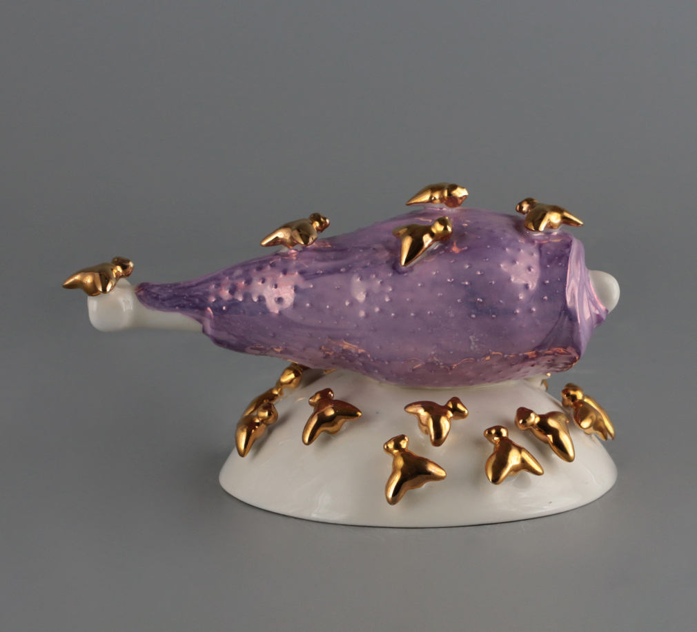 Скульптура Рулька с мухами СМ004-25