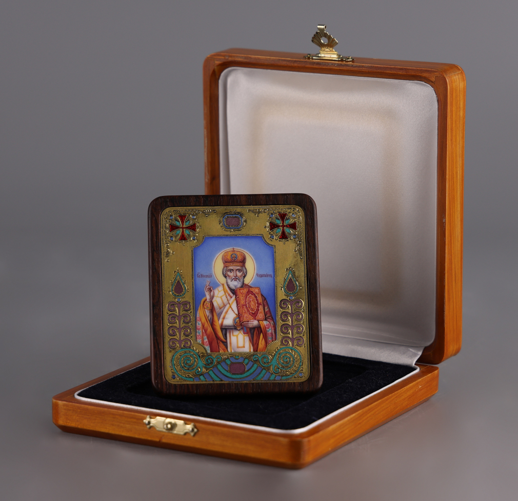 Икона Святой Николай Чудотворец - фото - 3