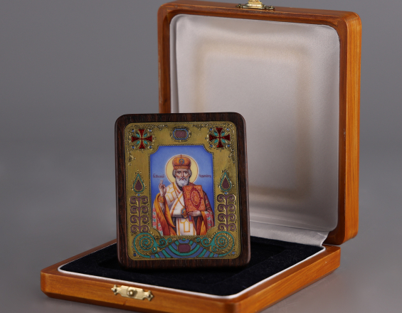 Икона Святой Николай Чудотворец - фото - 3