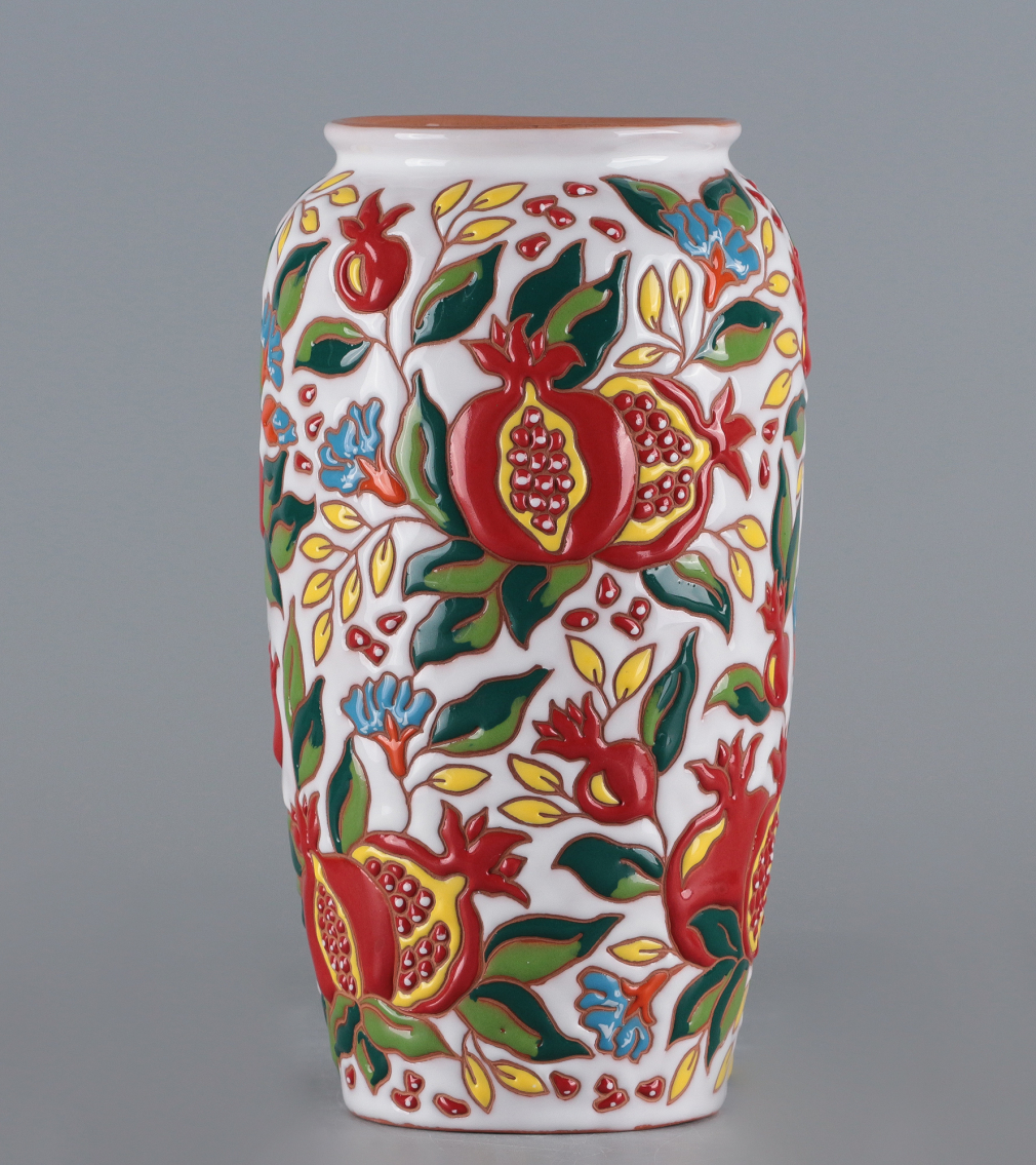 Ваза с гранатами - фото - 3