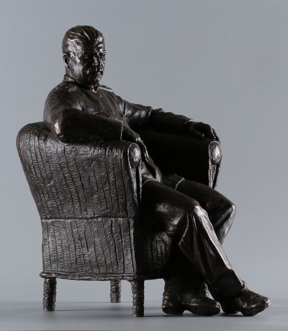 Скульптура Сталин на Потсдамской конференции 208-22