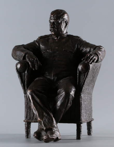 Скульптура Сталин на Потсдамской конференции - фото - 4