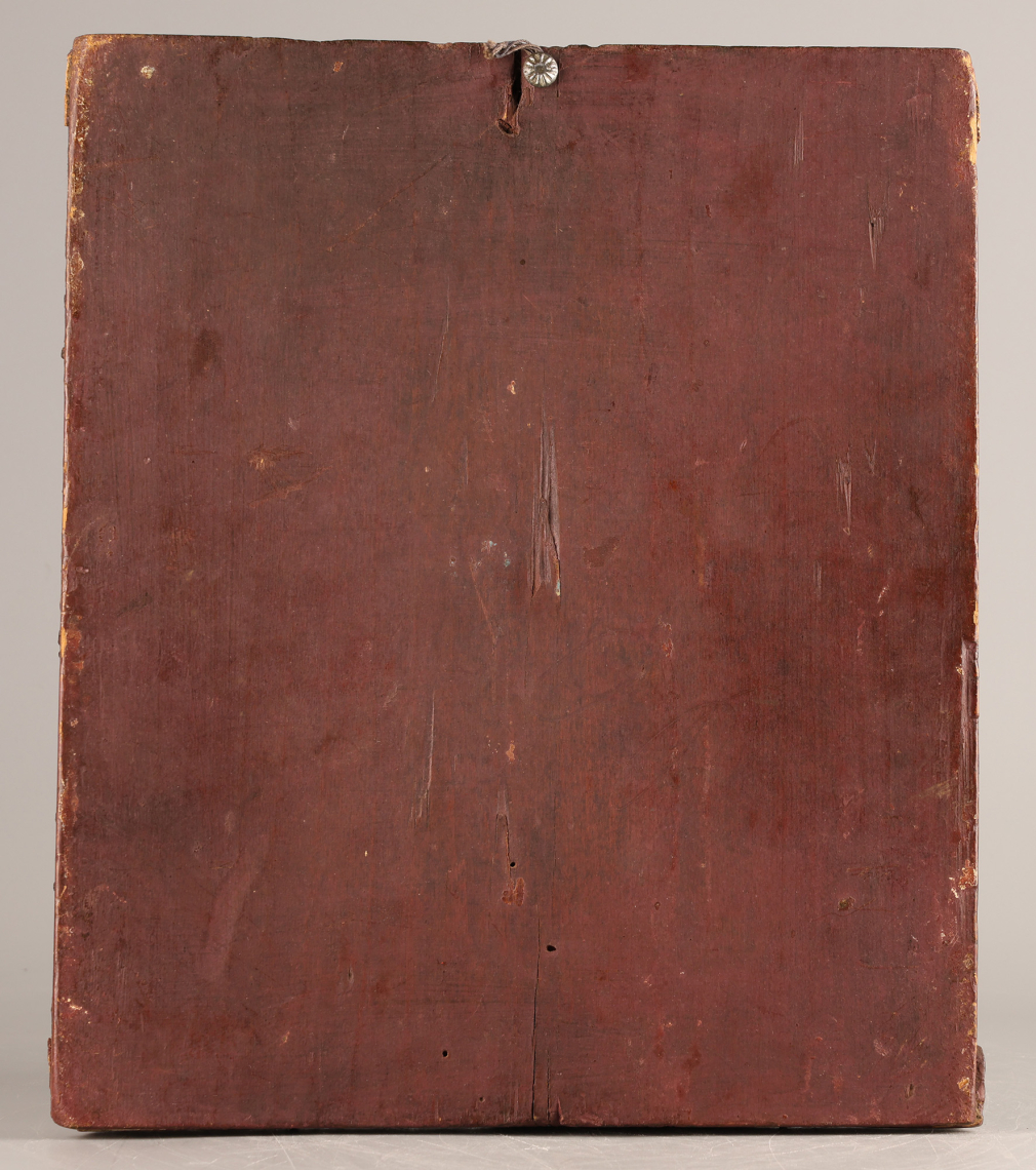 Икона Богородица Страстная с предстоящими святой Варварой и Иулианией Муромской 00176-25