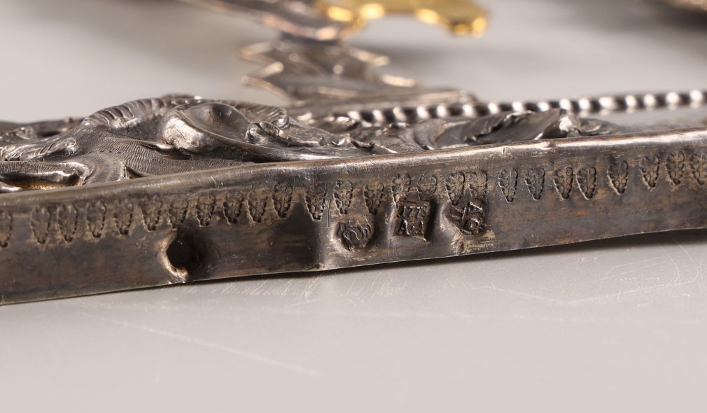 Икона Богородица Всех скорбящих радость в серебряном окладе 00173-25