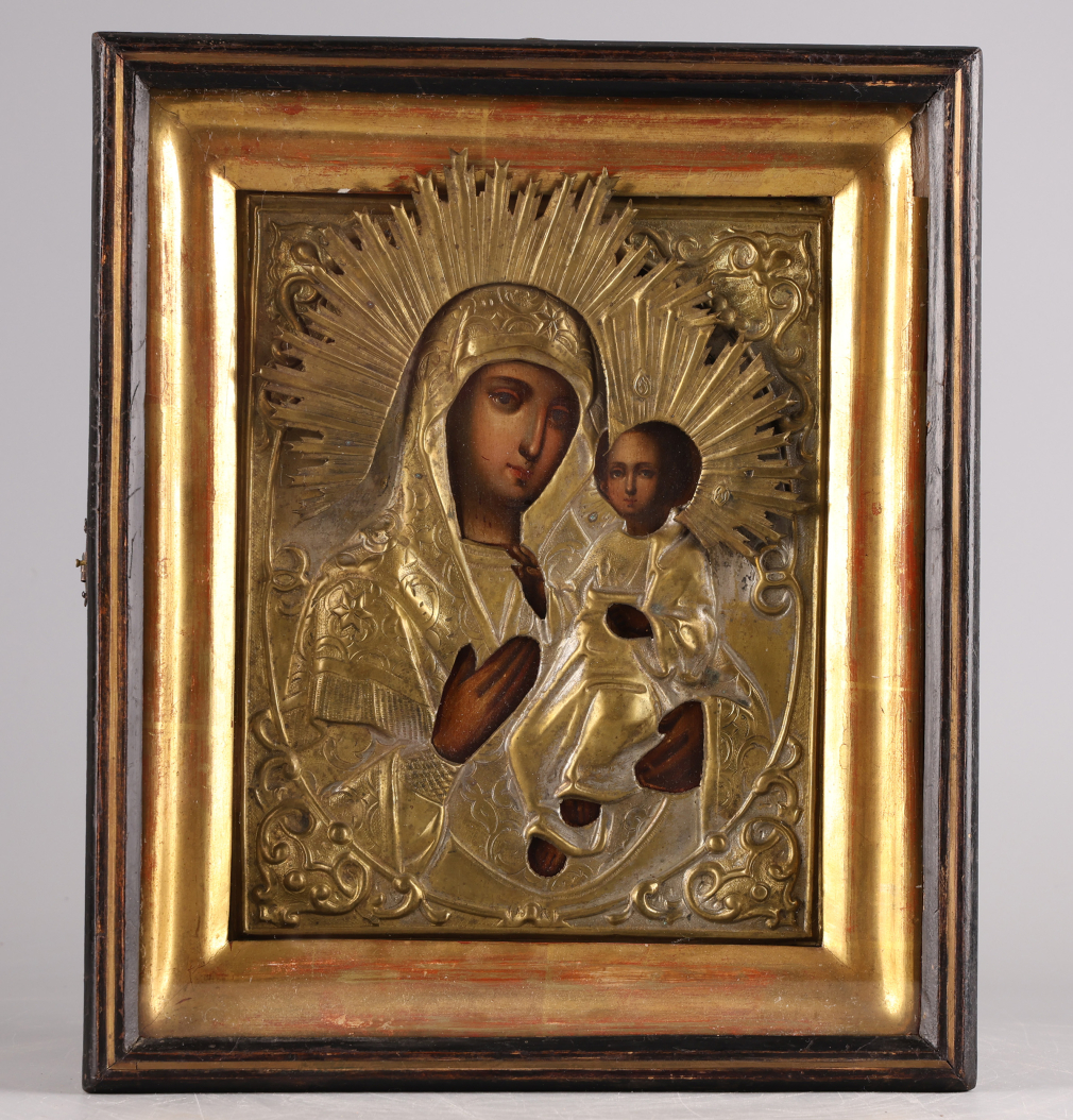 Икона Богородица Иверская - фото - 1