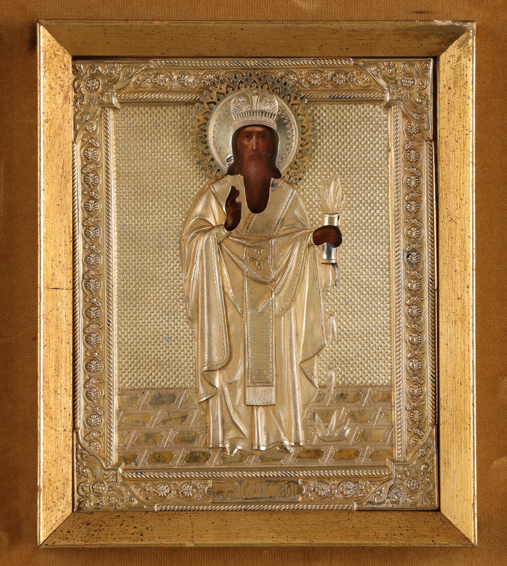 Икона Святой Спиридон Тримифунтский 00236-25