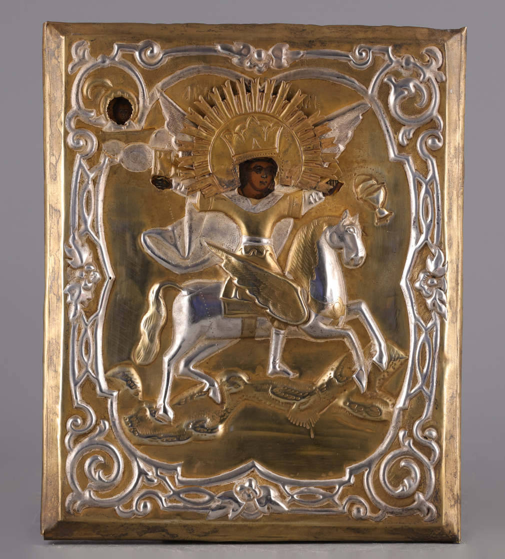 Икона Архангел Михаил Вестник Апокалипсиса 00231-25