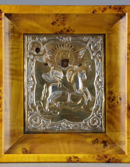 Икона Архангел Михаил Вестник Апокалипсиса - фото - 3